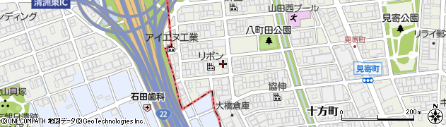 愛知県名古屋市西区長先町79周辺の地図