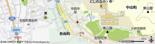 愛知県瀬戸市一里塚町19周辺の地図