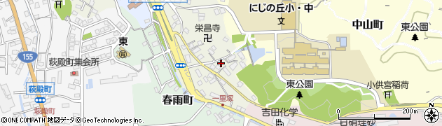 愛知県瀬戸市一里塚町51周辺の地図