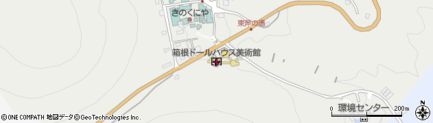 箱根ドールハウス美術館周辺の地図