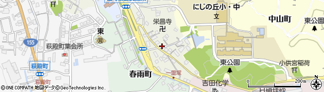 愛知県瀬戸市一里塚町18周辺の地図
