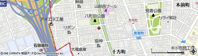 愛知県名古屋市西区長先町110周辺の地図