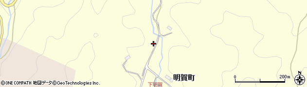 愛知県豊田市明賀町（タテ石）周辺の地図