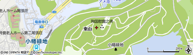 愛知県名古屋市守山区川東山周辺の地図
