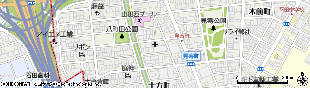 愛知県名古屋市西区長先町117周辺の地図
