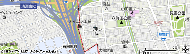 愛知県名古屋市西区長先町145周辺の地図