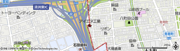 愛知県名古屋市西区長先町152周辺の地図