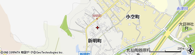 愛知県瀬戸市新明町123周辺の地図