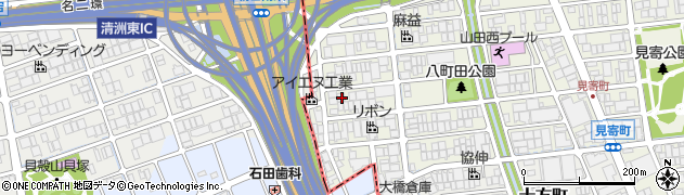愛知県名古屋市西区長先町154周辺の地図