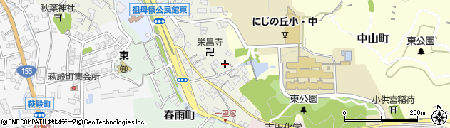 愛知県瀬戸市一里塚町116周辺の地図