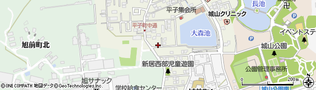 愛知県尾張旭市平子町中通143周辺の地図