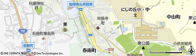 愛知県瀬戸市一里塚町17周辺の地図