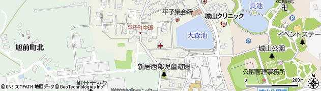 愛知県尾張旭市平子町中通145周辺の地図