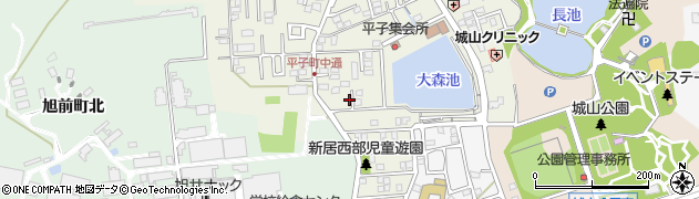愛知県尾張旭市平子町中通144周辺の地図