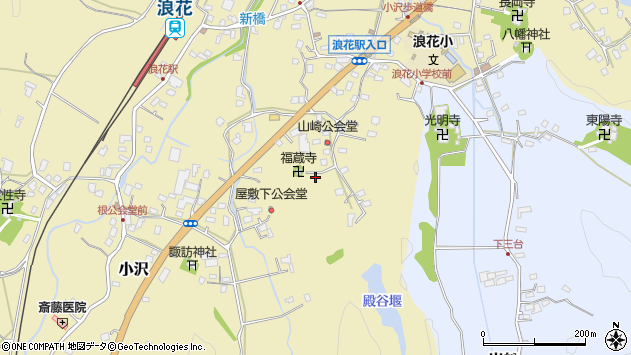 〒298-0012 千葉県いすみ市小沢の地図