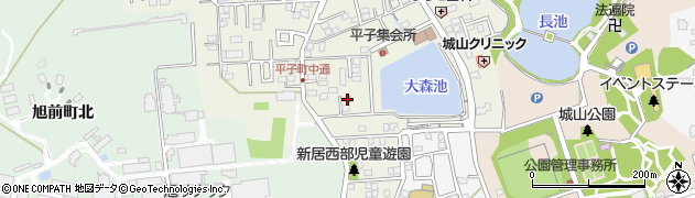 愛知県尾張旭市平子町中通146周辺の地図