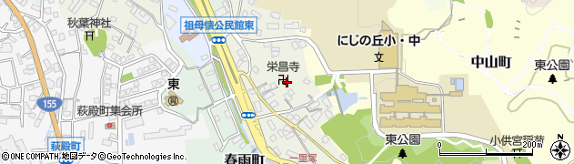 愛知県瀬戸市一里塚町108周辺の地図