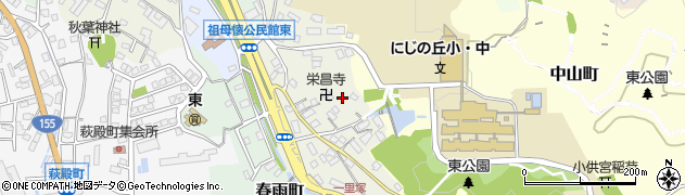 愛知県瀬戸市一里塚町119周辺の地図