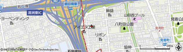 愛知県名古屋市西区長先町189周辺の地図