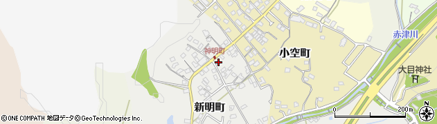 愛知県瀬戸市新明町140周辺の地図