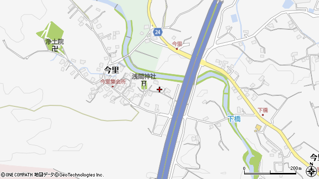 〒410-1104 静岡県裾野市今里の地図