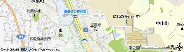 愛知県瀬戸市一里塚町周辺の地図