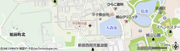 愛知県尾張旭市平子町中通179周辺の地図