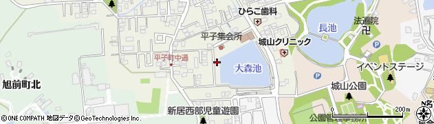 愛知県尾張旭市平子町中通163周辺の地図