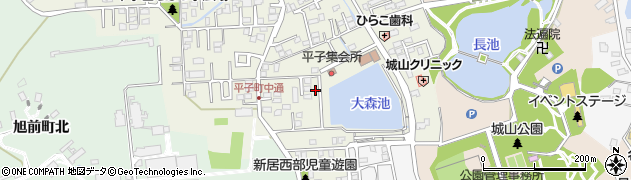 愛知県尾張旭市平子町中通173周辺の地図