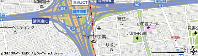愛知県名古屋市西区長先町243周辺の地図