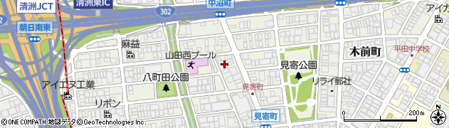 愛知県名古屋市西区長先町127周辺の地図