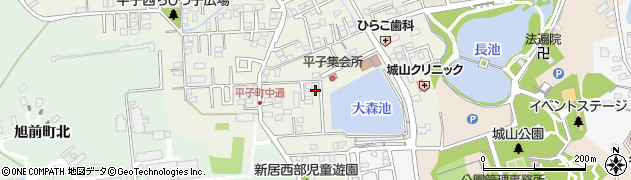 愛知県尾張旭市平子町中通174周辺の地図