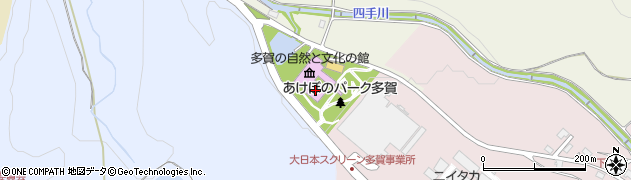 多賀町立図書館周辺の地図
