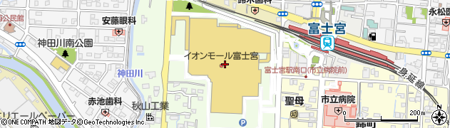 イオンスタイル富士宮周辺の地図