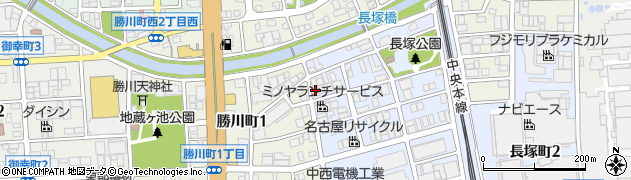 株式会社ミノヤランチサービス　春日井店周辺の地図