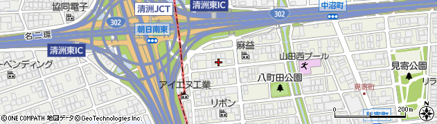 愛知県名古屋市西区長先町240周辺の地図