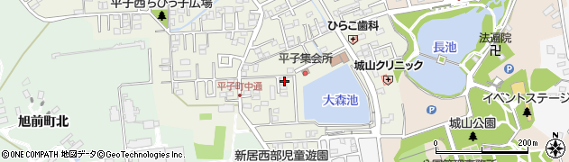 愛知県尾張旭市平子町中通176周辺の地図