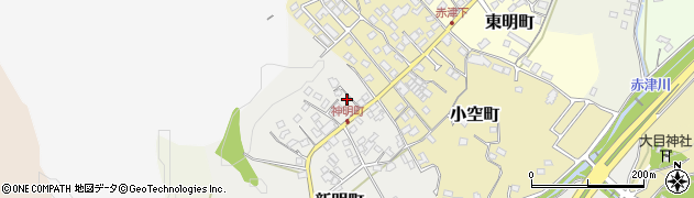 愛知県瀬戸市新明町163周辺の地図