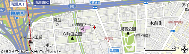 愛知県名古屋市西区長先町126周辺の地図