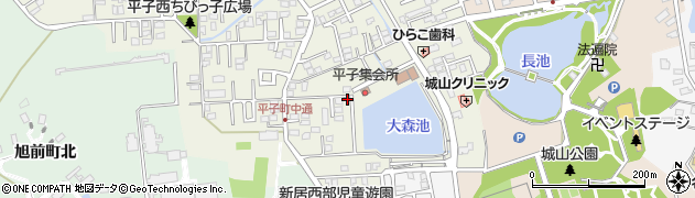 愛知県尾張旭市平子町中通175周辺の地図