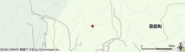 愛知県豊田市桑原町（熊野洞）周辺の地図