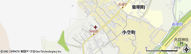 愛知県瀬戸市新明町164周辺の地図