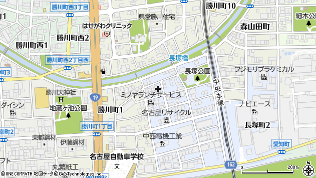 〒486-0934 愛知県春日井市長塚町の地図
