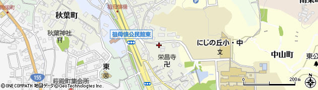 愛知県瀬戸市一里塚町61周辺の地図