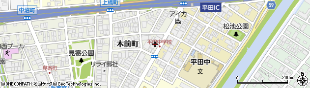 愛知県名古屋市西区木前町28周辺の地図
