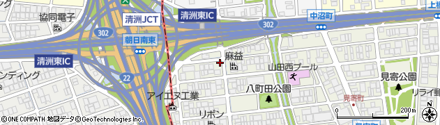 愛知県名古屋市西区長先町255周辺の地図