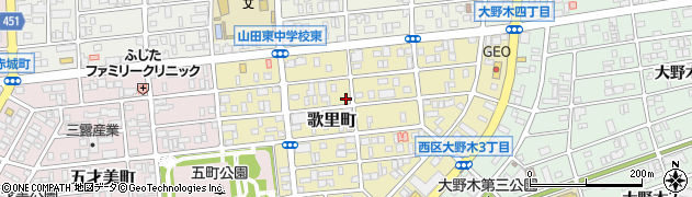 金田塗工店周辺の地図