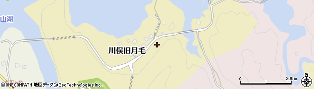 千葉県君津市川俣旧月毛周辺の地図