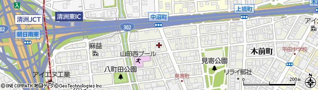 愛知県名古屋市西区長先町273周辺の地図