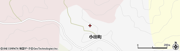 愛知県豊田市小田町（扇田）周辺の地図